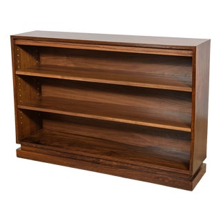 Art Deco Walnut Bookcase, Denmark, 1930s For Sale