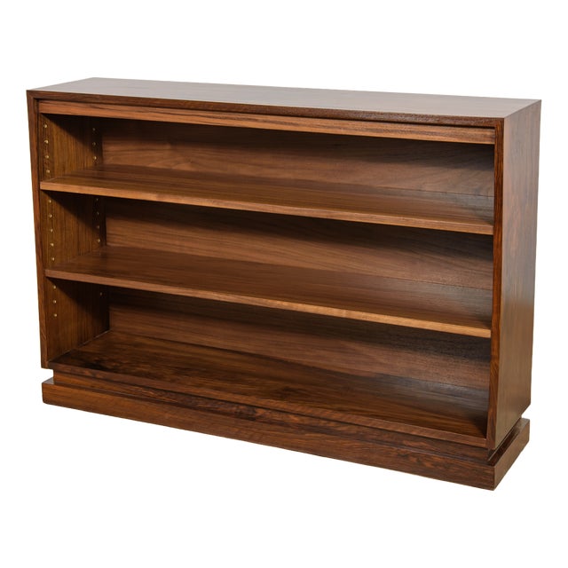 Art Deco Walnut Bookcase, Denmark, 1930s For Sale