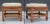 1950s Mid Century Modern Upholstered Stacking Stools With Pull Out Tray For Sale - Image 5 of 13