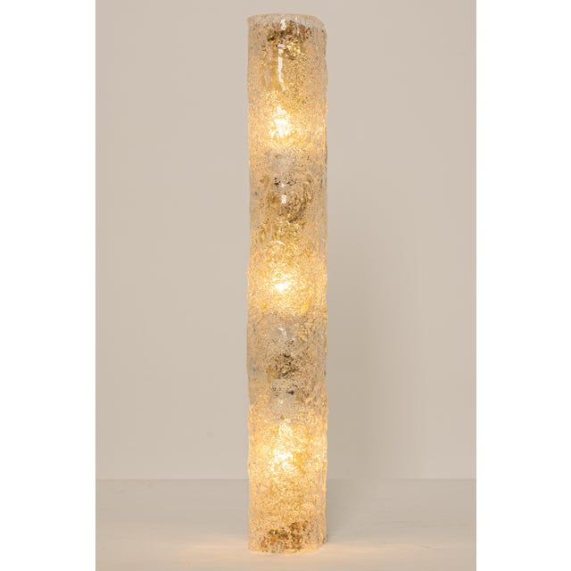 Gold Large Modernist Murano Glass Sconces Wall Light, Germany, 1960s, Set of 2 For Sale - Image 8 of 10