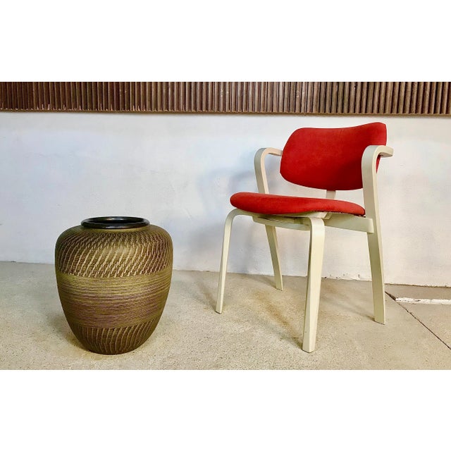 1950s Large German Ceramic Floor Vase from Dümler & Breiden, 1950s For Sale - Image 5 of 16