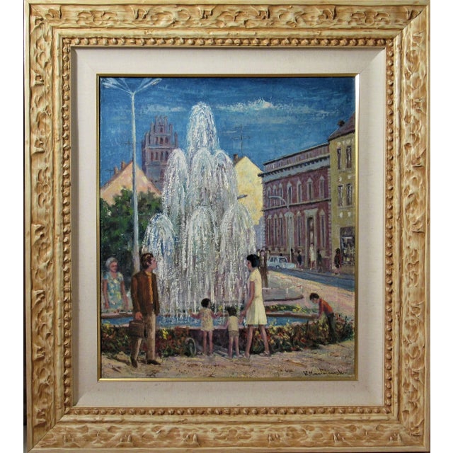 1970s Marek Zbyslaw Maciejewski, City Life, Circa 1970 For Sale - Image 5 of 5