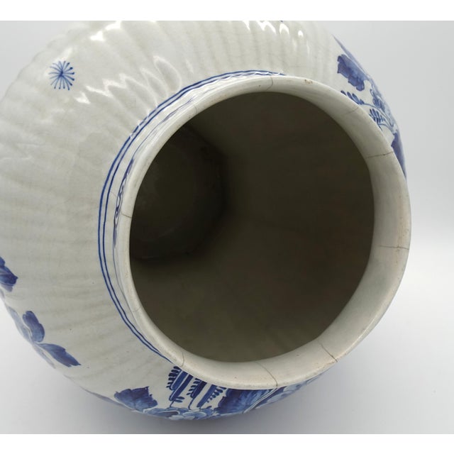 Vintage Ceramic Delftware Jar, 1950 For Sale - Image 12 of 18