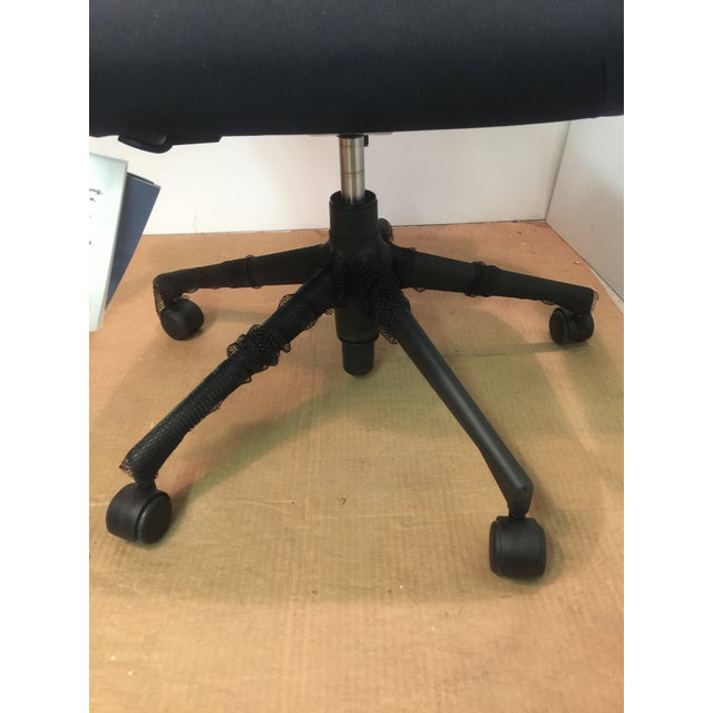 Vitra Ac1 Black Swivel Armchair For Sale - Image 10 of 13
