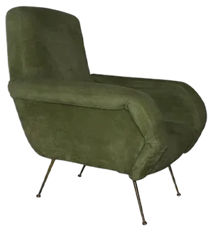 Mid-Century Italian Armchair, 1950s