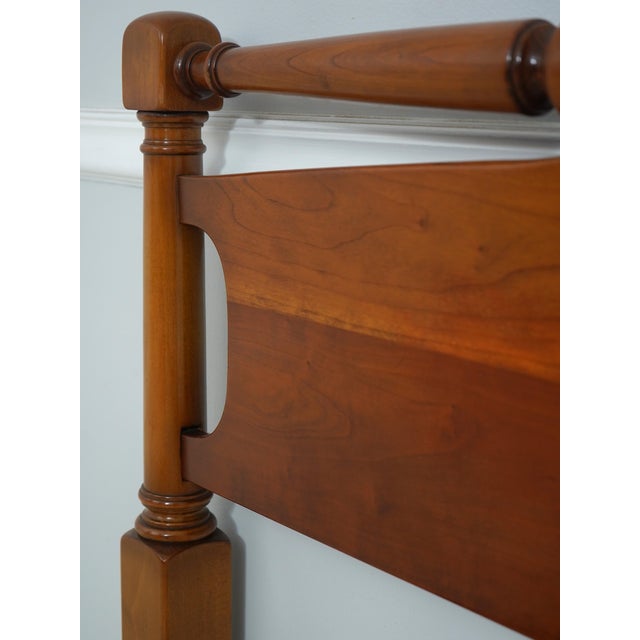 Stickley Full Size Cherry Valley Bed For Sale - Image 9 of 18