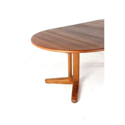 Danish Round Extendable Sindal Dining Table For Sale - Image 13 of 16