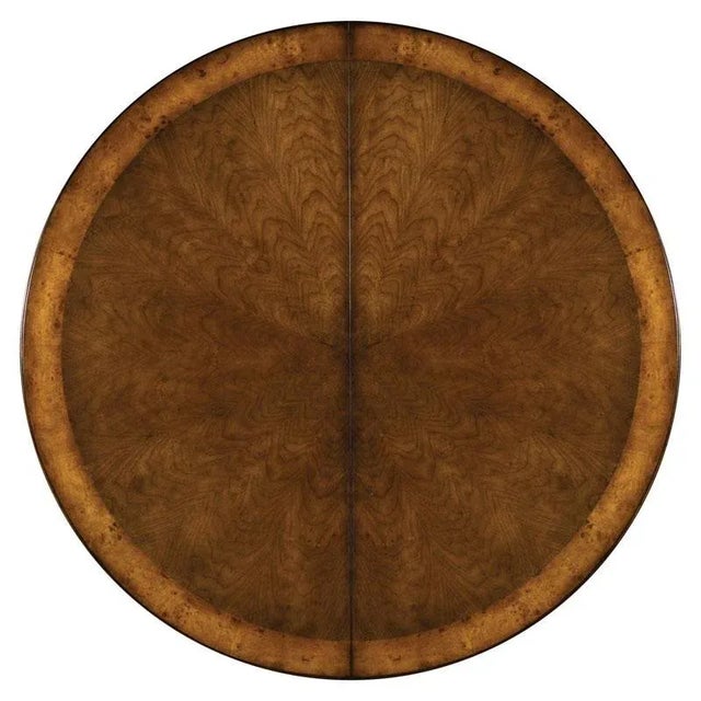 Brown Woodbridge Furniture Hope Dining Table, Bordeaux Finish For Sale - Image 8 of 8