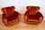 Mid-Century Modern Lounge Chairs with Rubelli Velvet by Isa Bergamo, 1950, Set of 2 For Sale - Image 11 of 18