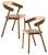 Set of Nude Dining Chairs by Made by Choice For Sale