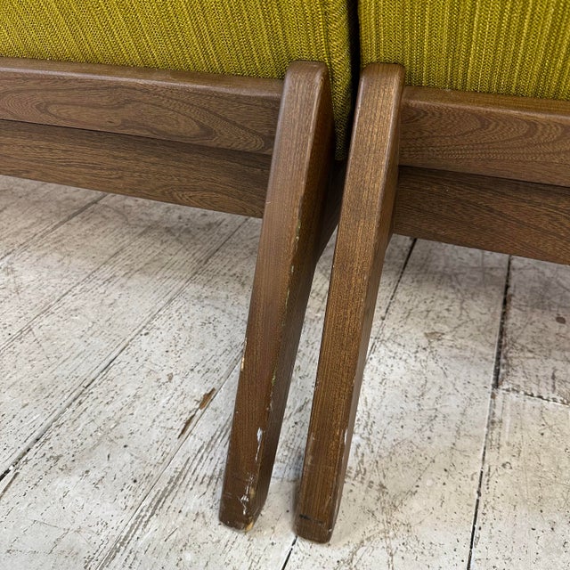 Wood Paoli Chair Company Two Piece Sectional Sofa For Sale - Image 7 of 12