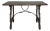 Rustic Spanish Style Solid Wood Console/Sofa Table,hand Carved Legs & Wrought Iron For Sale