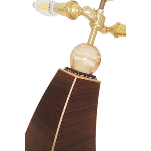 Memphis Zirocote Jazz Inspired Lamp For Sale - Image 3 of 3