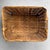 Brown Vintage Japanese Bamboo Harvest Basket, 1960s For Sale - Image 8 of 10