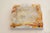 Mazzega Murano Set of Six Vintage Murano Mazzega Square Glass Sconces, Amber, Orange, Clear and Chrome For Sale - Image 4 of 7
