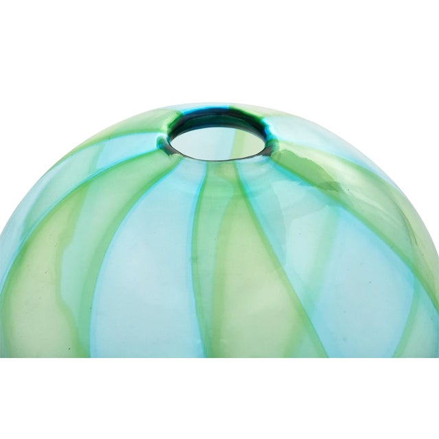 Glass Hand-Blown Murano Glass Pair For Sale - Image 7 of 8