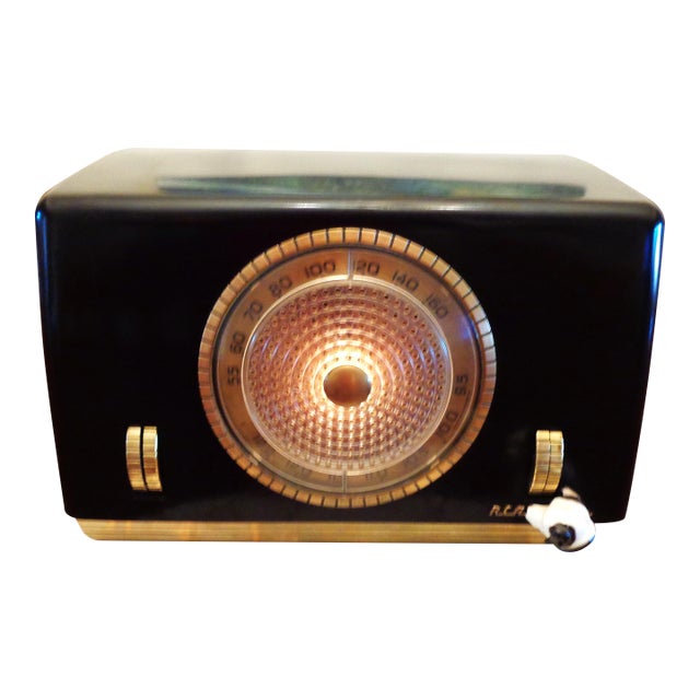 Unique Antique 1948 Rca Victor Bakelite Radio For Sale