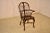 English Circa 1900 English Double Bow Windsor Chair For Sale - Image 3 of 7
