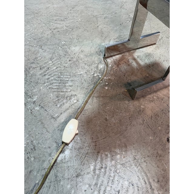 Mid Century Chrome Space Age 3 Light Floor Lamp For Sale - Image 12 of 12