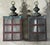Small Pair of Vintage Square Copper and Brass Ceiling Lanterns 13”.5 X 6” For Sale - Image 10 of 12