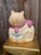 Vintage Treasure Craft Ginger Cat Cookie Jar W/ Flower by Susan Marie For Sale - Image 4 of 5