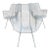 Woodard Sculptura Arm Chairs - Set of 3 For Sale