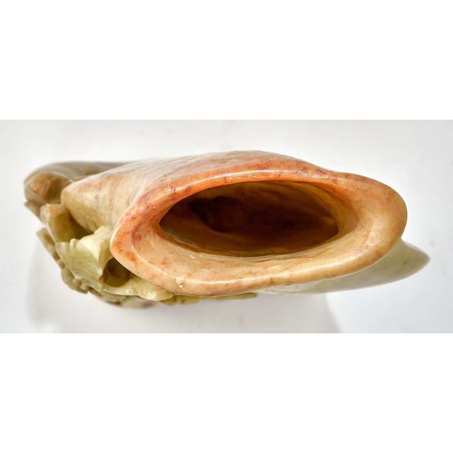 Early 20th Century Hand Carved Jade Vase For Sale - Image 11 of 13