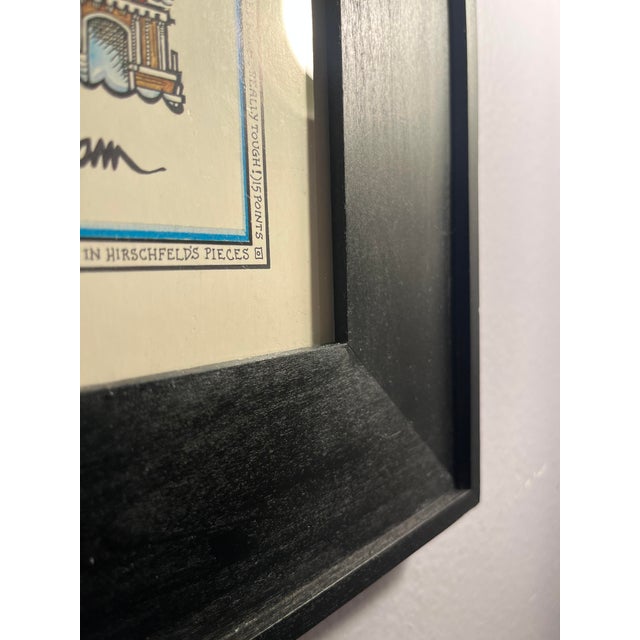 1978 Tony Graham "Manhattan" New York Vintage Framed Cardboard Print For Sale - Image 11 of 12