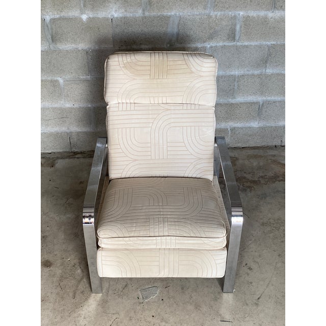 Vintage Mid Century Milo Baughman Design Institute of America Recliner Lounge Chair For Sale - Image 11 of 11