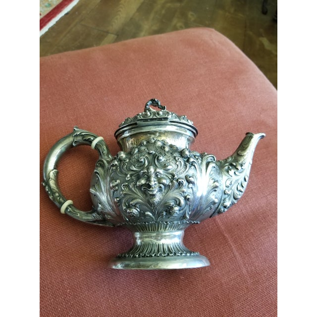 Antique Italian Silver Teapot Chairish