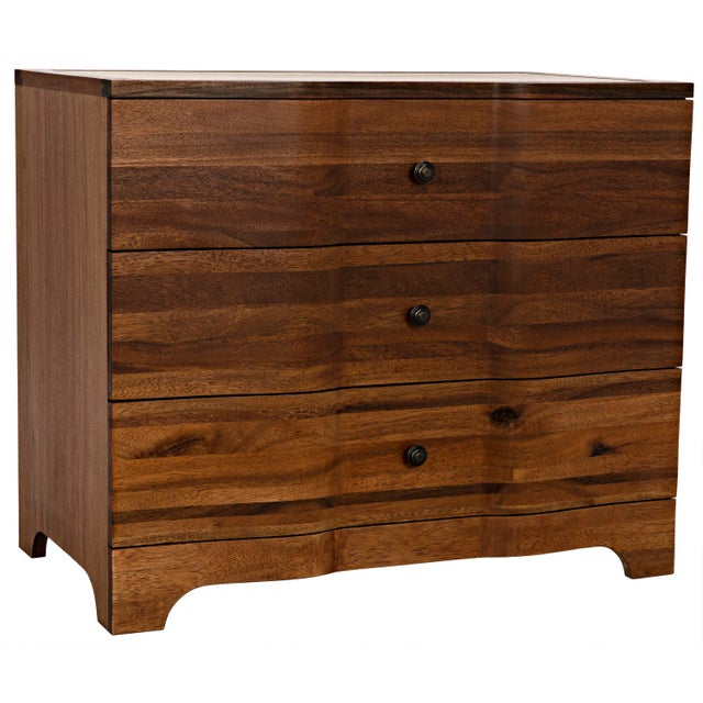 Not Yet Made - Made To Order Claudie Chest in Dark Walnut For Sale - Image 5 of 13