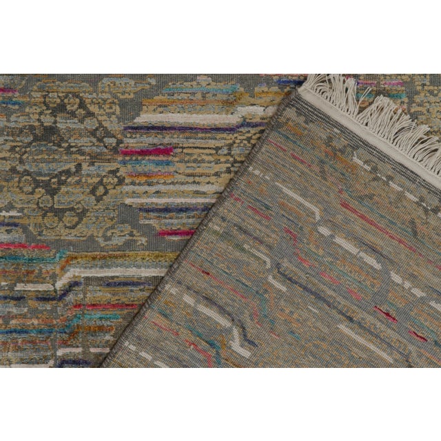 Textile Rug & Kilim’s Classic Style Rug With Polychromatic Patterns For Sale - Image 7 of 7