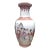 Mid-Century Large Chinese Neo-Famille Rose Vase Imperial Style For Sale
