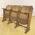 This set of three cinema and theater chairs from the 1950s is a splendid example of vintage industrial design, perfect for...