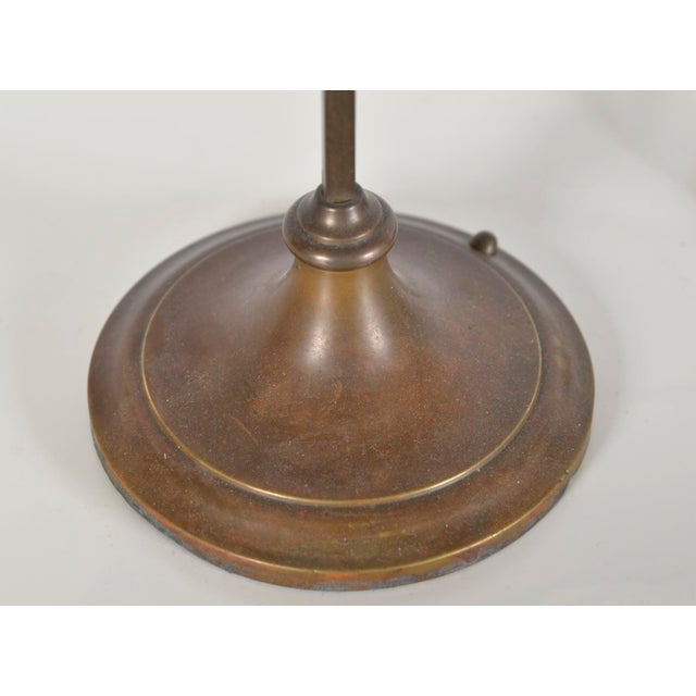 Antique Adjustable Student DeskLamp from Faraday & Son, 1900s For Sale - Image 10 of 11