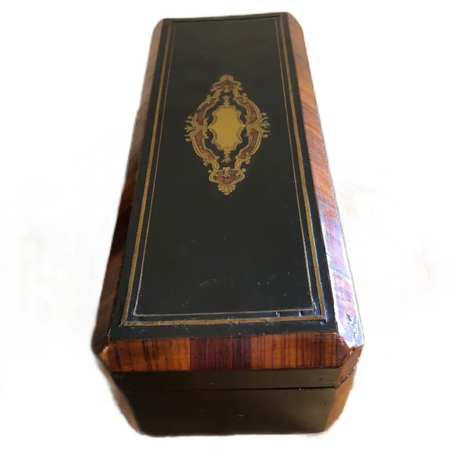 French Napoleon III Glove Box For Sale - Image 4 of 9