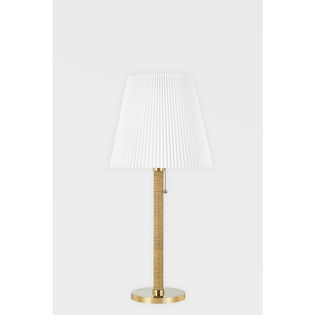 Designed by Mark D. Sikes for Hudson Valley Lighting Material: Brass 13.5 W x 13.5 D x 28.5 H
