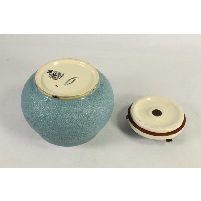 1894-1926 Carlton Ware Armorial Crest W&r Stoke on Trent Tobacco Jar Cambridge For Sale - Image 11 of 15