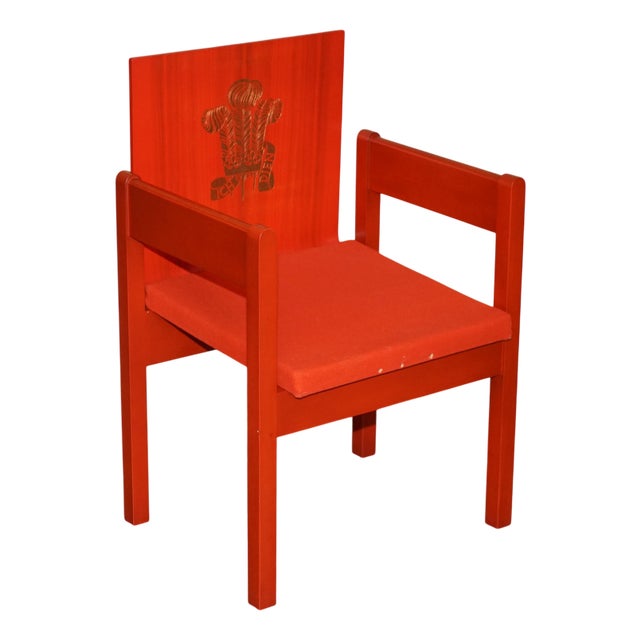 Prince Charles Investiture Armchair by Alvar Aalto, 1969 For Sale