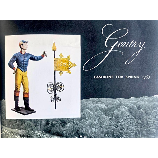 Paper Vintage Gentry Magazine Spring 1953 (Issue No. 6) For Sale - Image 7 of 18