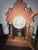 Add a touch of late Victorian charm to your mantle or shelf with this stunning "Lily" parlor clock from the venerable E....