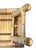 Wood Vintage MCM Bamboo Folding Portable Serving Tray For Sale - Image 7 of 11