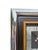 Wood Vintage George Nelson for Howard Miller Grandfather Clock Mid Century Chrome For Sale - Image 7 of 17