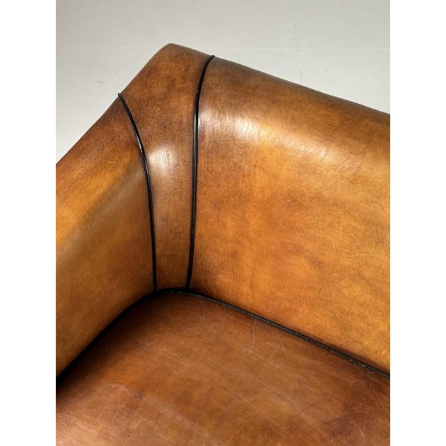 Art Deco Sheepskin 3-Seater Sofa For Sale - Image 13 of 18