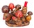 Vintage Candleholder in Wood, 1970s For Sale