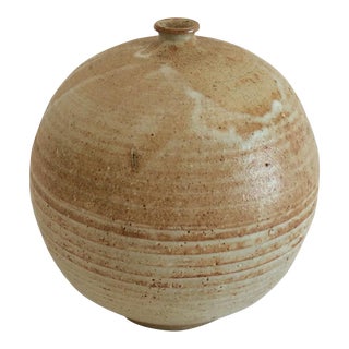 1970s Round Weed Pot For Sale