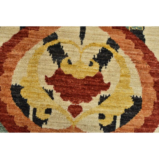 Ziegler Rug 7’10” X 13′ Beige Wool Hand-Knotted Oriental Carpet For Sale - Image 4 of 12