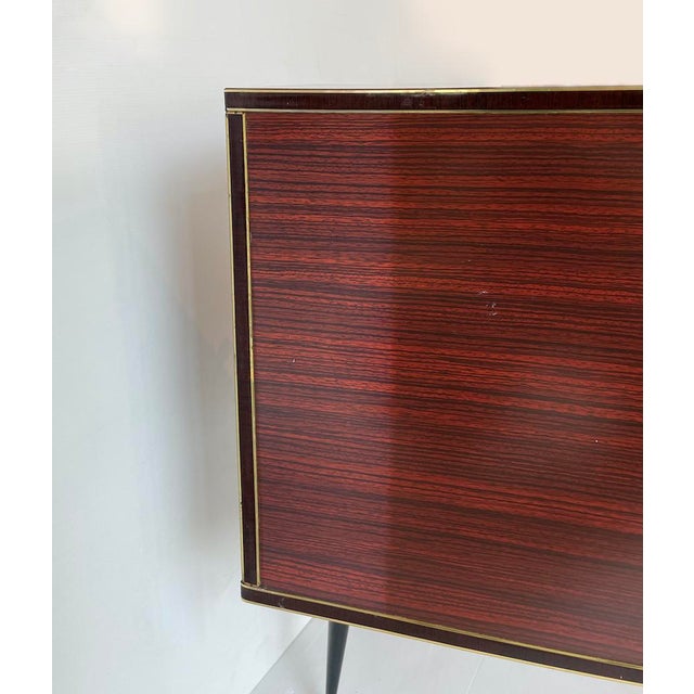Vintage Bar Cabinet with Revolving Interior, 1950s For Sale - Image 12 of 14