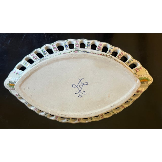 French Reticulated Bowl by Sevres, C. 1900 For Sale - Image 16 of 16