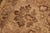 Textile Classic Ziegler Brown Tan Hand-Knotted Wool Rug - 8'11'' X 11'10'' For Sale - Image 7 of 8